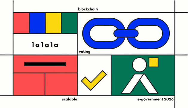 De Stijl blockchain voting digital identity e-government app
