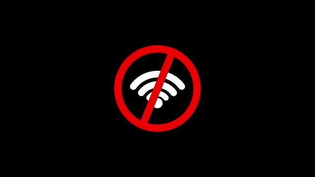 Wifi Signal Disabling Progression Three Frame Composite Footage