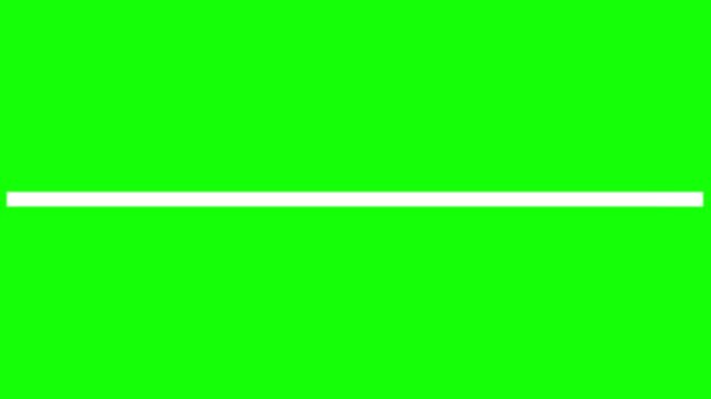 White horizontal straight line border stroke divider banner isolated on solid transparent background simple flat modern graphic design concept element