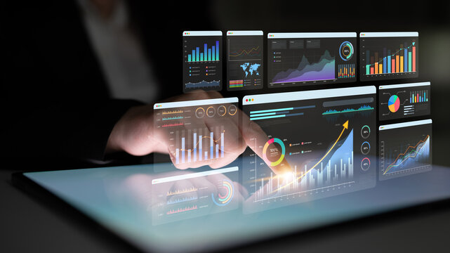 Professional Data Analysis and Visualization with Modern Digital Interfaces and Graphs for Business Insights and Decision Making in a Modern Workplace. Bitwise.