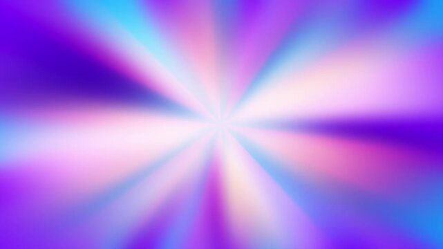 Colorful Radial Gradient Motion Background with Glowing Purple Pink and Blue Light Rays
