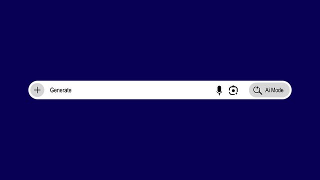 Generate search Bar With Magnifying Glass Animation Green Screen for Website SEO and Internet Optimization. Motion graphics of search box concept, 4k quality animation video