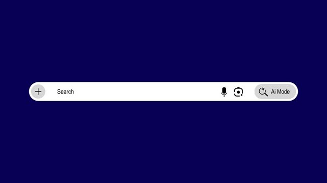 search Bar With Magnifying Glass Animation Green Screen for Website SEO and Internet Optimization. Motion graphics of search box concept, 4k quality animation video