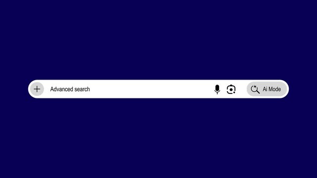 Advanced search Bar With Magnifying Glass Animation Green Screen for Website SEO and Internet Optimization. Motion graphics of search box concept, 4k quality animation video
