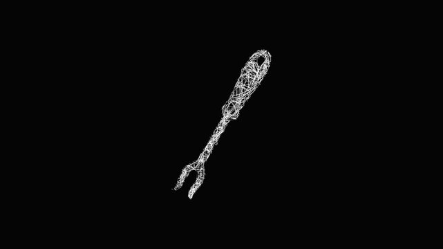 Sketch weeder icon animation - smooth progressive reveal