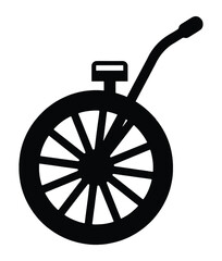 Circus unicycle icon © Unique pixels 
