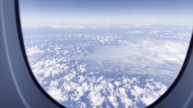 Above the clouds. Flights from Daniel K. Inouye International Airport in Honolulu, Oahu, Hawaii, to Narita Airport in Tokyo, Japan. The Airbus A380 is a large wide-body airliner.