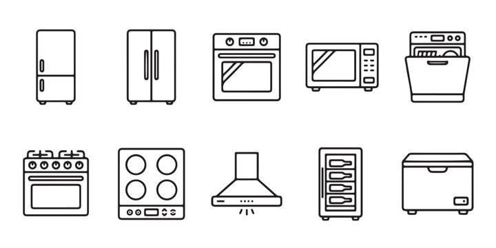 household electric kitchen appliances