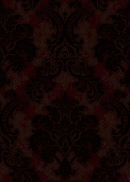 Damask seamless repeat pattern design