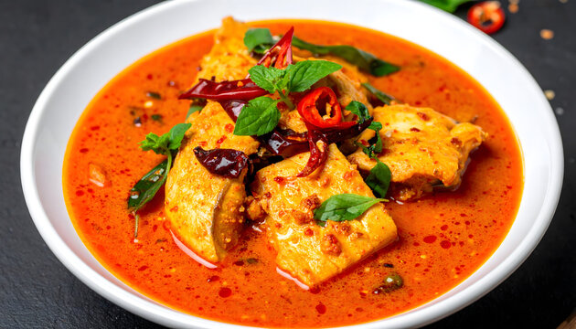 Indonesian Ikan Patin Asam Pedas Sour Spicy Catfish