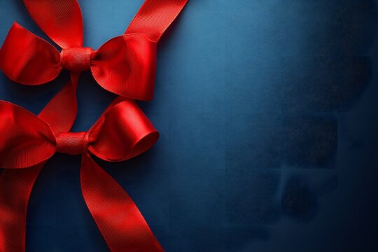 World AIDS Day campaign concept with red ribbon picture