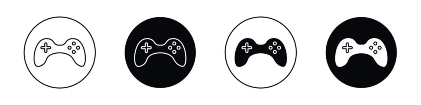 Gamepad icon set for web