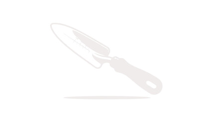 Obraz premium Gardening Trowel Tool, Isolated on White Background, Ready for Planting and Digging