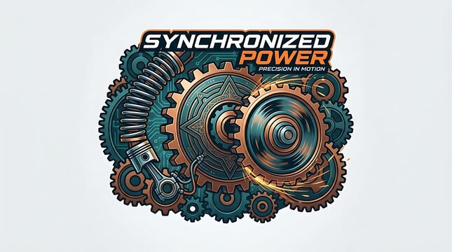 Synchronized power and precision in motion mechanical gear design