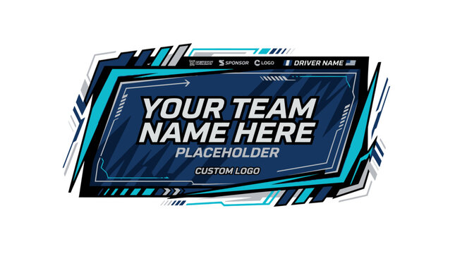 Blank Rear Window Banner Mockup Template on Generic Vehicle for Advertising Graphic Display