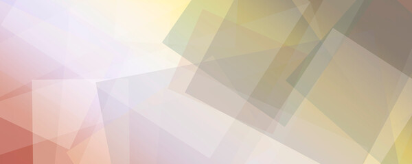 Obraz premium Warm cream and peach overlays form airy geometric shapes with gentle light rays, producing a welcoming mood for creative headers, ads, and slides.