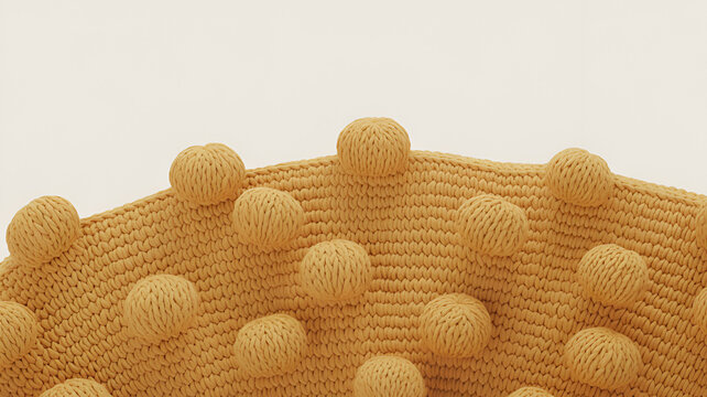 Close-up of woven straw texture for eco design. Natural handcrafted fiber background with organic pattern.