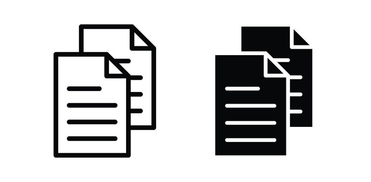 Duplicate icon simple artwork group