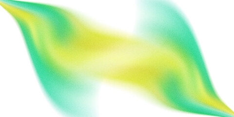 Blue turquoise teal lime green yellow white abstract background. Light bright neon electric metal. Rough grain noise. Gradient ombre color. Spot stain oval circle. Liquid water explosion splash. © Dul