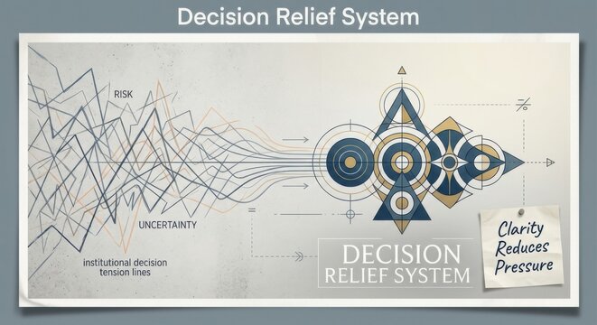 Decision Relief System Visualizing Data Analysis and Uncertainty Reduction