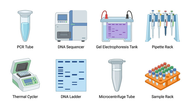 Biotechnology Laboratory Equipment: DNA Sequencing, PCR, Electrophoresis