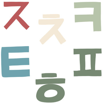 Korean consonants 
