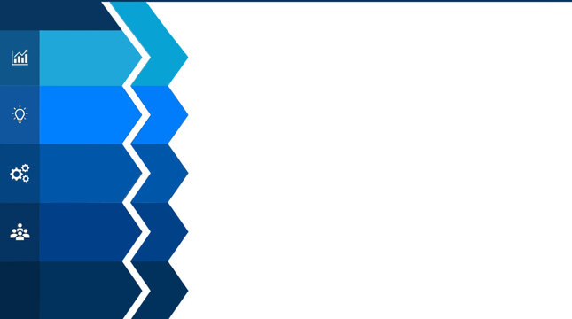 Professional Blue Corporate Presentation Template for Global Tech Business