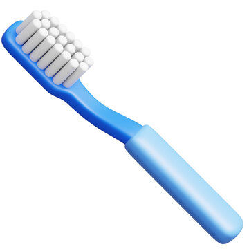 toothbrush 3d illustration