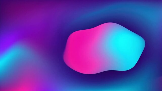 Abstract vibrant pink and blue gradient motion graphics background loop for modern digital screens.