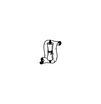 Modern Minimalist Letter Q Vector Icon