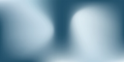 Fototapeta premium Abstract render with fluid shapes and blue metallic reflections suitable for backgrounds simple