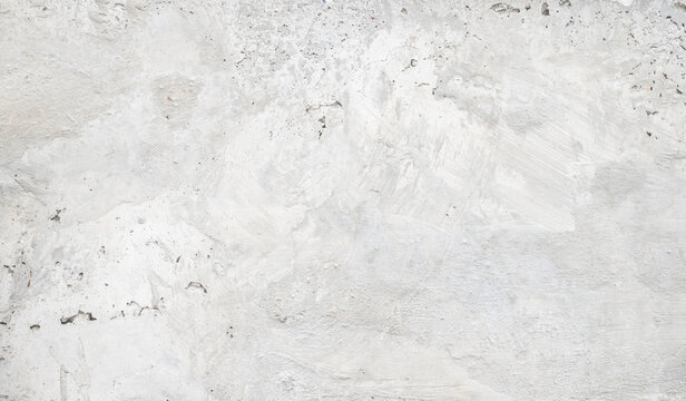 Light Gray Concrete Wall Texture Background, Rough Plastered Cement Surface for Minimalist Architecture and Urban Design.