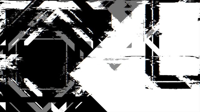 4K Vertical video abstract geometric motion background featuring layered shapes, diagonal elements and subtle interface graphics with fast-paced transitions