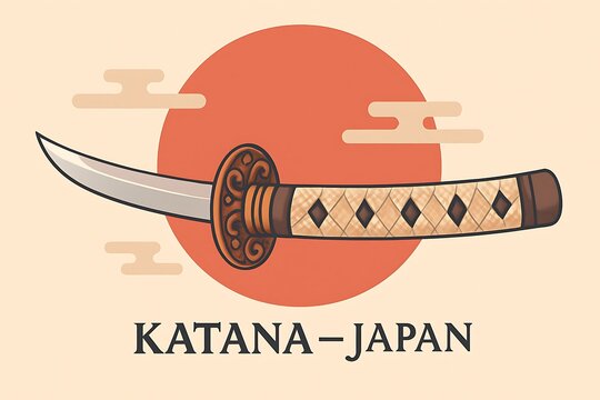 1-Katana-Japanese Flat Graphic-8