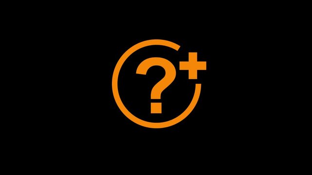 "A sleek, dual-style icon featuring a question mark and a plus sign, masterfully crafted for modern UI/UX. Available in high-energy neon blue and classic flat white,