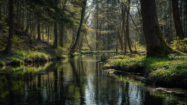 nature, lake, forest, mountains, alpine, water, reflection, evergreen, pine, trees, wilderness, landscape, scenic, tranquil, serene, peaceful, crystal, clear, outdoors, travel, destination, environmen