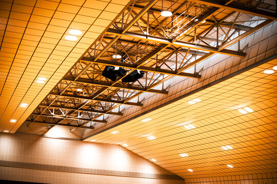 体育館の天井