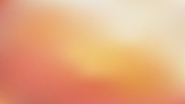Vector abstract blurred background with a soft gradient of warm colors, including shades of orange, yellow, and red, creating a smooth and dreamy aesthetic