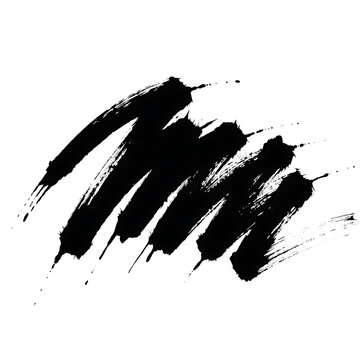 black ink splat