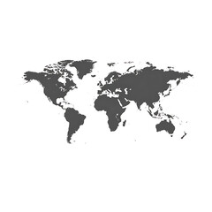 Fototapeta premium world map vector