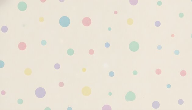 Abstract polka dot pattern background pastel tone