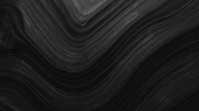 Monochrome abstract wave texture minimalist stone layers with subtle mood