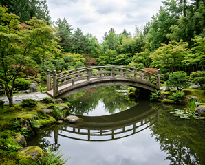 Fototapeta premium bridge in the park