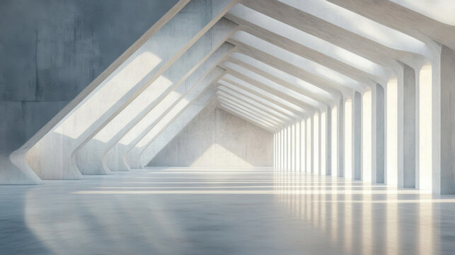 architecture background geometric arched building