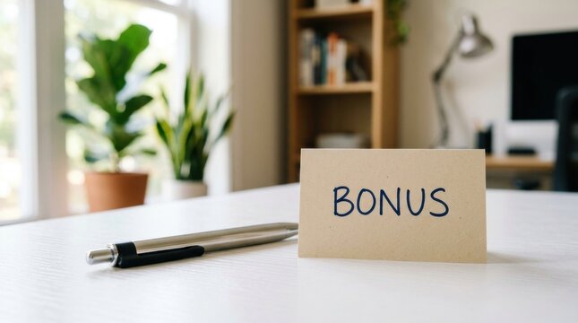 Professional Desk Setting with Bonus Card, Silver Pen A golden opportunity knocks