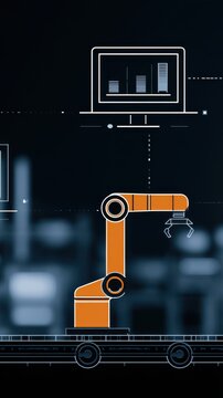 efficiency supports machine through factory with operations business robotics and warehouse for security and strategy