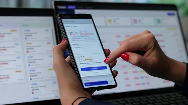 Customer Support Specialist Efficiently Manages Help Desk Tickets