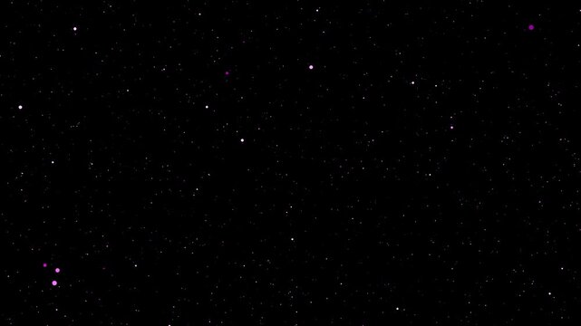 Falling Purple Glitters Background 4k Video