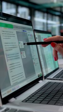 Contract Manager Reviewing Digital Agreements
