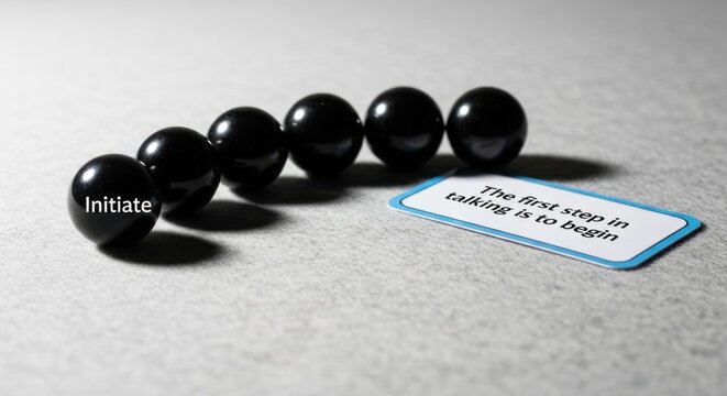 Structured Arrangement of Five Black Balls on Surface v2-6x
